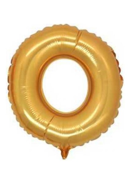 O Harf Folyo Balon Altın 100CM