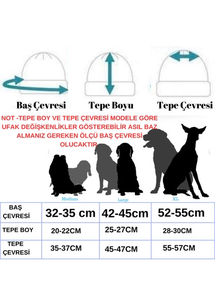 Köpek,kedi Şapkası Yılbaşı Hediye Aksesuarı Evcil Hayvan Şapkası Kırmızı Ölçüye Özel Üretim