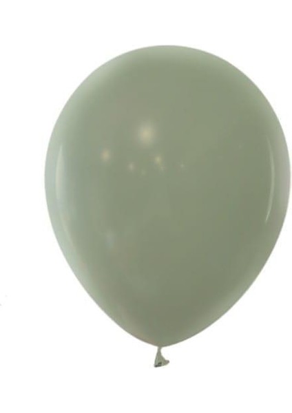Pastel Küf Yeşili Balon 100'LÜ