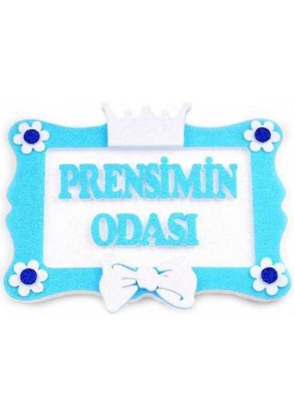 Prensimin Odası Mavi Strafor Süs fiyatları