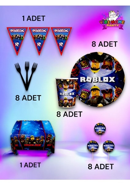 8 Kişilik Mickey Mouse Temalı Premium Set - Doğum Günü Parti ve Eğlenceli Etkinlikler fiyatları