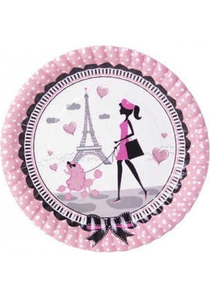 Baby Shower Karton Tabak 8'li