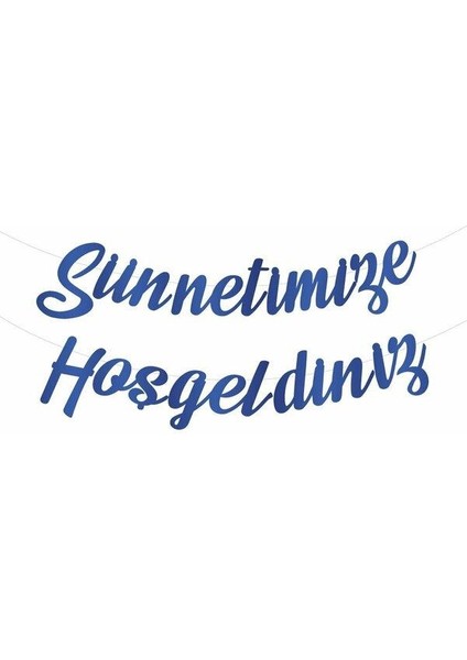 Kaligrafi Banner Sünnetimize Hoşgeldiniz