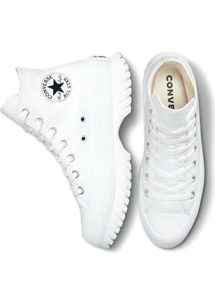 Chuck Taylor All Star Lugged 2.0 Kadın Beyaz Sneaker Ayakkabı A00871c modelleri