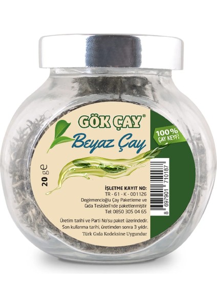 Gök Çay Beyaz Çay 20 gr