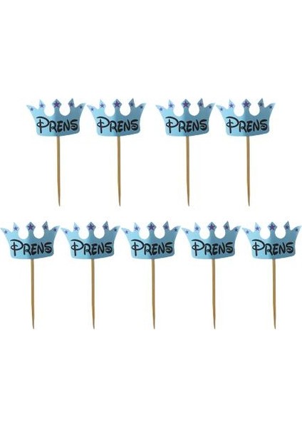 Prenses Mavi Taç Kürdan 20'li