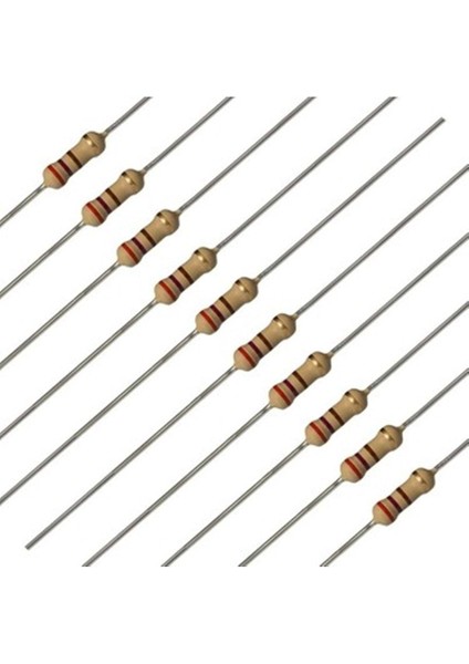 3.9 Kohm 1/4 Watt Direnç - 10 Lu Paket Halinde