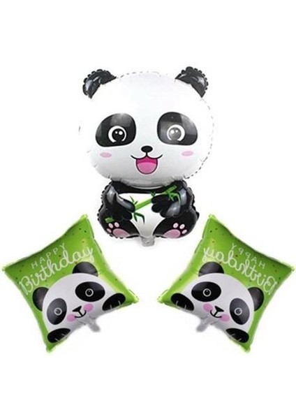 Panda Folyo Balon 3'lü