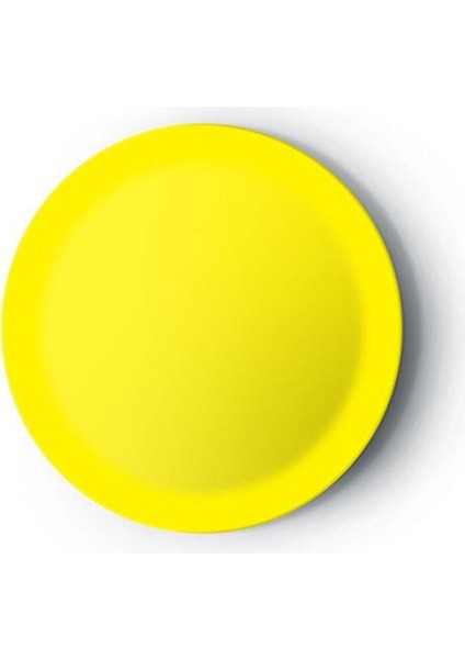 Sarı Karton Tabak 8'li