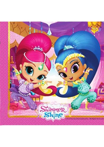 Shimmer And Shine Peçete 20'li
