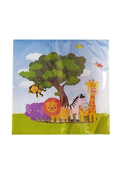 Safari Partisi Peçete 20'li