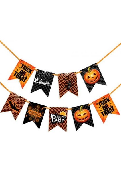 Cadılar Bayramı Banner Süs