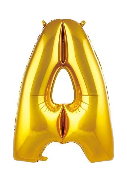 A Harf Folyo Balon Altın 75CM