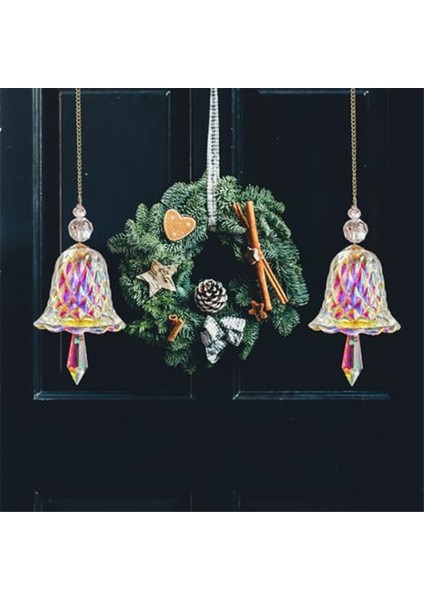 Kristal Güneş Yakalayıcılar - Noel Süsleri Suncatcher Kapalı Pencere Gökkuşağı Prizma Çanları Asılı Noel Süslemeleri (Yurt Dışından)