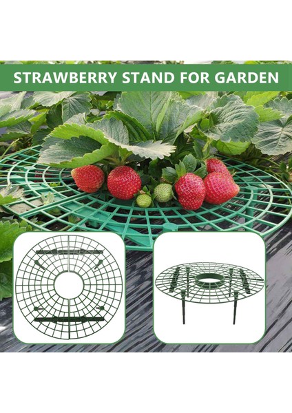 10 Adet Çilek Standı Çerçeve Tutucu Balkon Dikim Rafı Tırmanma Asma Ayağı Bahçe Meyve Bitki Çiçek Standı (Yurt Dışından) fırsatları
