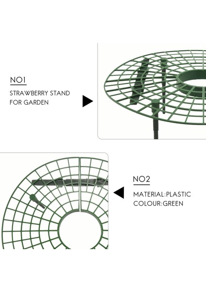 10 Adet Çilek Standı Çerçeve Tutucu Balkon Dikim Rafı Tırmanma Asma Ayağı Bahçe Meyve Bitki Çiçek Standı (Yurt Dışından) indirimleri