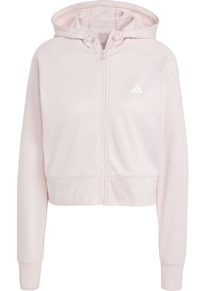 Adidas Kadın Aeroready Game And Go Full-Zip Fleece Pembe Ceket IX5067 modelleri