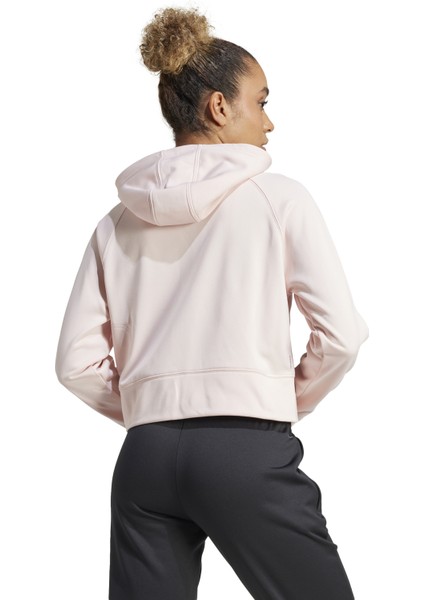 Adidas Kadın Aeroready Game And Go Full-Zip Fleece Pembe Ceket IX5067 fırsatları