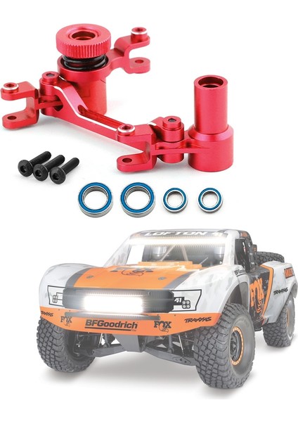 Metal Direksiyon Bileşenleri Direksiyon Düzeneği 8543 Udr Sınırsız Çöl 1/7 Rc Araba Yükseltme Parçaları, Kırmızı (Yurt Dışından)