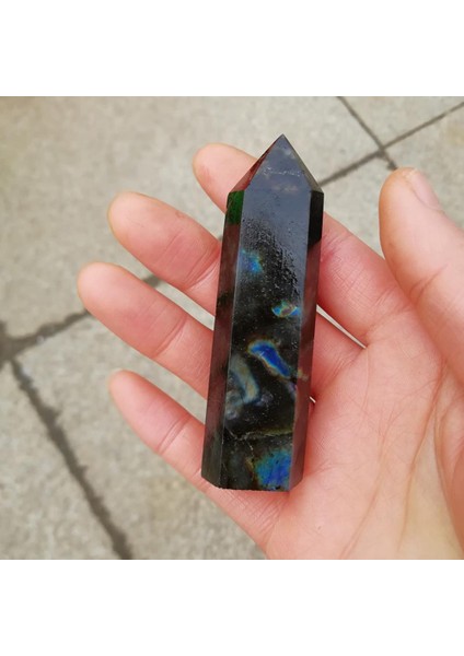 Aytaşı Kristal Sütun Doğal Labradorit Kuvars Dikilitaş Kristal Sütun Değnek Noktası Şifa Taş Ev Dekor 5-6 cm (Yurt Dışından) fırsatları