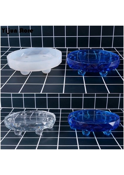 Yeni Mini Reçine Masa Kalıbı Silikon Kalıp Epoksi Kalıp Sergi Masası Kalıp Diy Işçiliği Araçları (Sadece) (Yurt Dışından)