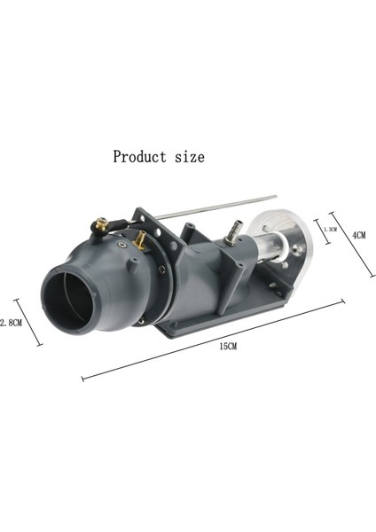 Su Jeti Pervanesi Güç Püskürtme Pompası Su Jeti Pompası 540 Motor + Rc Jet Tekne Için Su Soğutma Ceket Seti (Yurt Dışından)