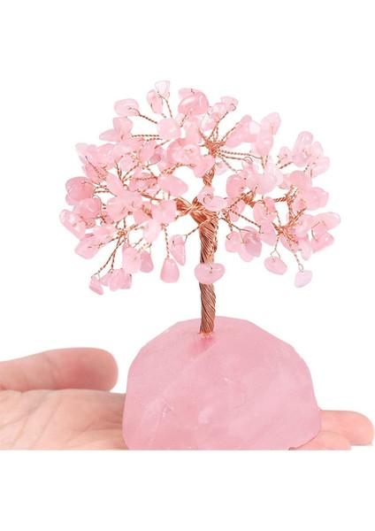 Gül Kuvars Kristal Ağacı, Yapay Kristal ve Şifa Taş Ağacı Kristal Taş Ağacı Mücevher Ağacı. Sevgililer Günü Hediyeleri A (Yurt Dışından) fırsatları