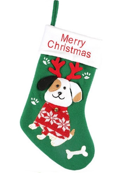 2 Pc Noel Çorap Çorap Kedi Köpek Elk Navidad Yeni Yıl Şeker Çanta Noel Dekorasyon Noel Ağacı Süsler Parti (Yurt Dışından) modelleri