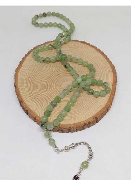 Prehnit (Prinayt) Taşı 99LUK Tesbih 8mm (53076) fırsatları