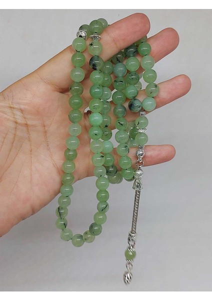 Prehnit (Prinayt) Taşı 99LUK Tesbih 8mm (53076) indirimleri