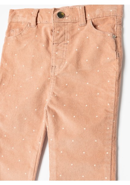 Kadife Pantolon Ispanyol Paça Pamuklu Cep Detaylı modelleri