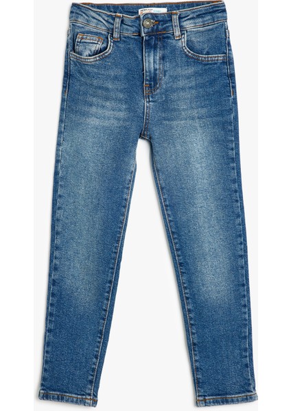 Dar Paça Kot Pantolon - Skinny Jean