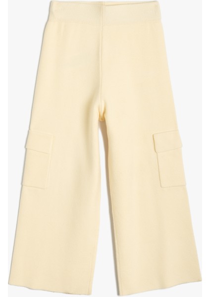 Basic Bol Paça Pantolon Kargo Cep Detaylı