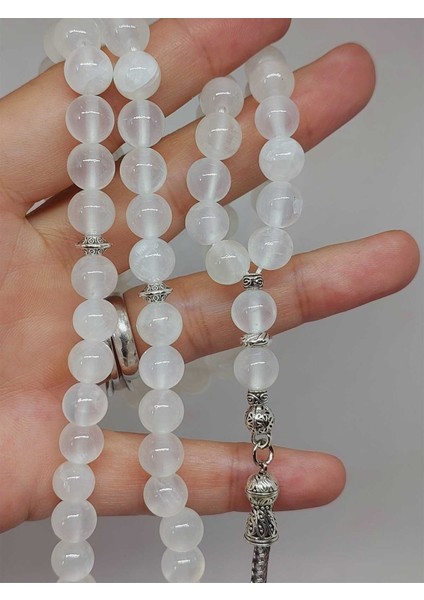 Selenit Taşı 99LUK Tesbih 8mm (14410) fiyatları