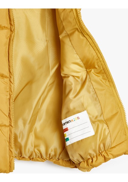 Kapşonlu Mevsimlik Şişme Yelek Cep Detaylı fırsatları