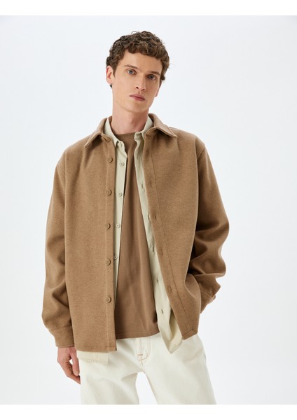 Viskon Karışımlı Uzun Kollu Gömlek modelleri