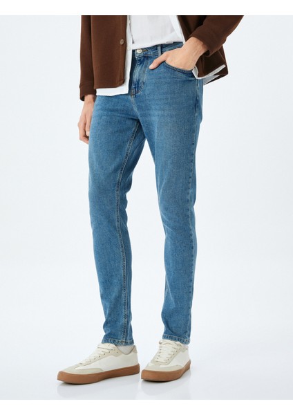 Super Skinny Fit Kot Pantolon - Justin Jean modelleri