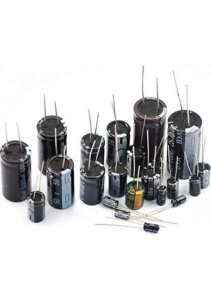 22MF 25V Kutuplu Kondansatör 5 Li Paket Halinde