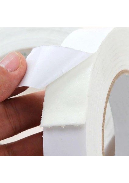 Çift Taraflı Beyaz Köpük Bant 18MM x 2 Metre modelleri