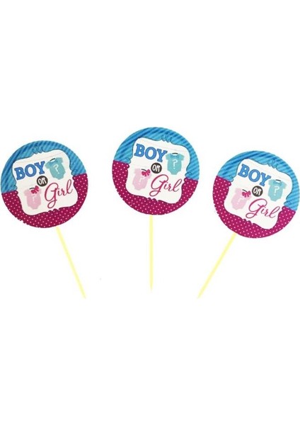 Baby Boy Baby Girl Kürdan 20'li