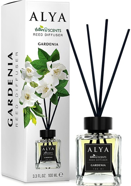 Nature\'s Scents Gardenia Bambu Çubuklu Oda Kokusu- Gardenya Kokusu