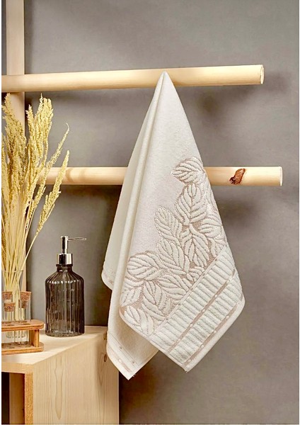 2’li Kadife Gold Jakarlı 50x90 cm El Yüz Havlusu fiyatları