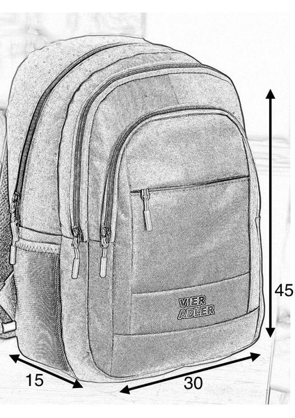 Laptop Bölmeli Sırt Çantası Okul Çantası Günlük Çanta fırsatları