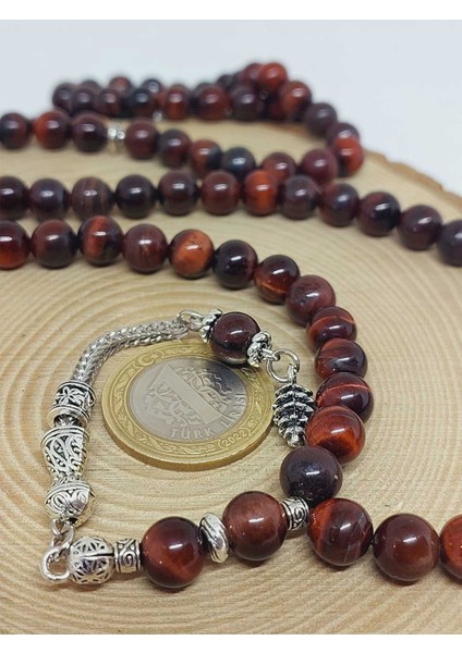 Şahin Gözü Taşı 99LUK Tesbih 8mm (11152) modelleri