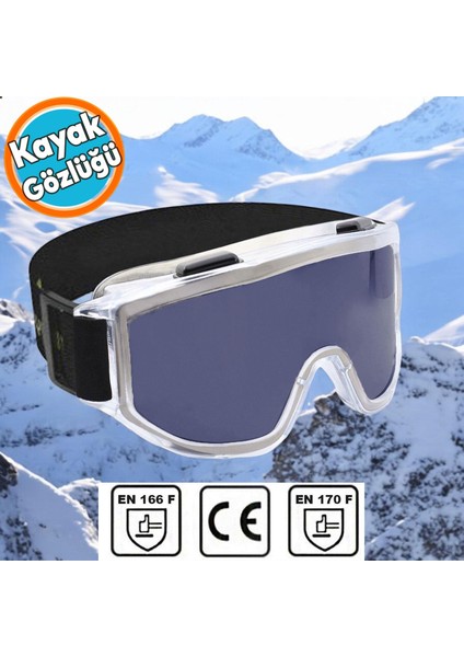 Kayak Gözlüğü Güneş Kar Gözlük Füme Snowboard Glasses Ekonomik Gözlük fiyatları