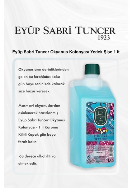 Okyanus Kolonyası Yedek Şişe 1 Lt 5 Al 4 Öde ve Rosie Pamuk fiyatları