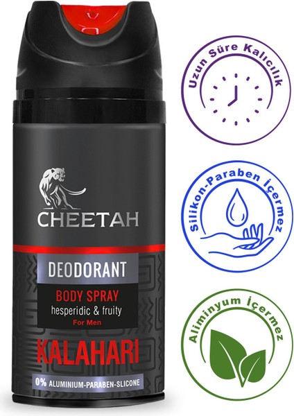 Kalaharı Hesperıdıc & Fruıtyerkek Deodorant 150 ml