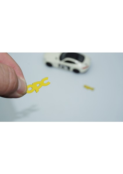 Opc Direksiyon Sarı Logo Amblem Opel Ile Uyumlu