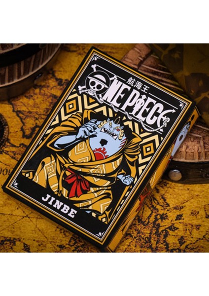 Card Mafia One Piece Jinbe Premium Oyun Kağıdı Limited Edition Koleksiyonluk Iskambil Kartları