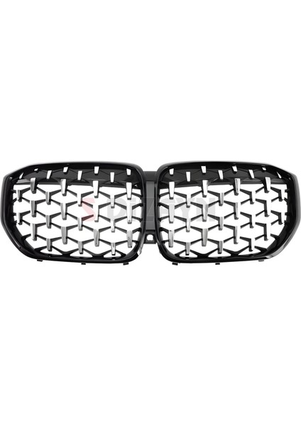 S-Dizayn Bmw X5 G05 Ön Panjur Böbrek Parlak Siyah Çerçeveli Krom Diamond Model 2018 Üzeri modelleri